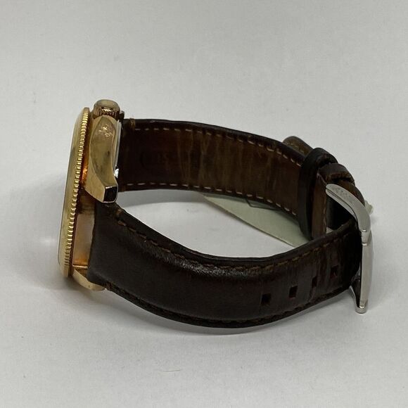 Fossil Cecile AM4549 Women's Brown Leather Analog Dial Quartz Wrist Watch VK581 - Picture 9 of 12